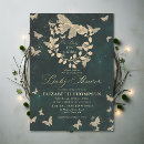 Search for enchanted forest baby shower invitations Butterfly