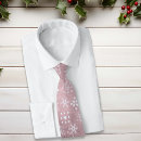 Search for snowflake ties Pink