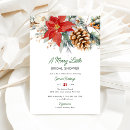Search for christmas bridal shower invitations Watercolor
