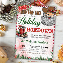 Search for hoedown seasonal invitations Holiday party
