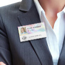 Search for holographic name tags Business