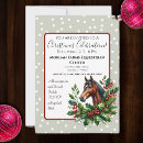 Search for horse christmas invitations Cute