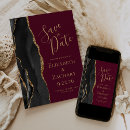 Search for red black save the dates Elegant