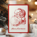 Search for vintage santa christmas cards Simple