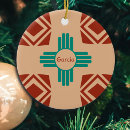 Search for tribal christmas tree decorations Turquoise