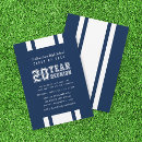 Search for varsity invitations Blue