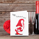 Search for gnome valentines day cards Red