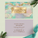 Search for lavender business cards Makeup artist