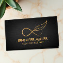 Search for infinity business cards Modern