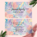 Search for opal business cards Aesthetician