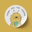 Search for monsters for kids stickers Boy