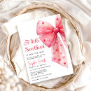 Search for a little sweetheart is on the way baby shower invitations Coquette