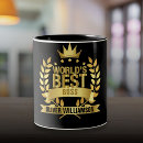 Search for gold star mugs Black and gold