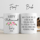 Search for funny retired teacher mugs Retirement party