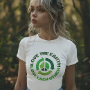 Search for green earth tshirts Global warming