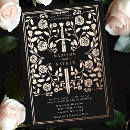 Search for rose gold foil invitations Elegant
