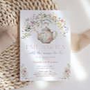Search for tea time baby shower invitations Baby is brewing