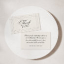 Search for thank you wedding enclosure cards Elegant