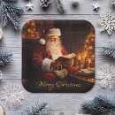 Search for nostalgic christmas plates Santa