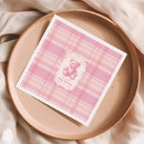 Search for pink plaid napkins Elegant