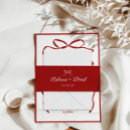 Search for ribbon invitation belly bands Minimalist