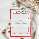 Search for ribbon wedding invitation belly bands Minimalist