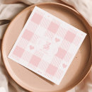 Search for pink plaid napkins Girl