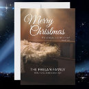 Search for for unto us a child is born christmas cards Manger