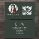 Search for dark green business cards Corporate