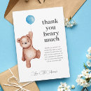 Search for bear baby shower thank you cards Cute