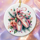 Search for ballet shoes christmas tree decorations Floral