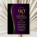 Search for purple and gold invitations Modern