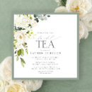 Search for tea bridal shower invitations Modern