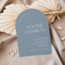 Search for black and blue wedding invitations Minimalist