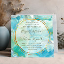 Search for stone wedding invitations Turquoise
