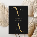 Search for elegant black and gold wedding invitations Modern