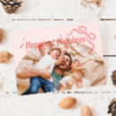 Search for pink ribbon christmas cards Elegant