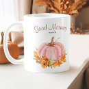 Search for pink pumpkin mugs Fall