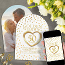 Search for wedding anniversary invitations 50th