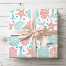 Search for seashore wrapping paper Starfish