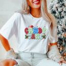 Search for candy cane womens tshirts Xmas