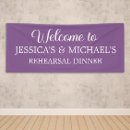 Search for rehearsal dinner banners Elegant