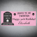 Search for funny 30th birthday posters party signs Black and white