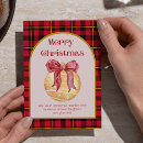 Search for red buffalo plaid christmas cards Gold