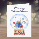 Search for globe christmas cards Modern