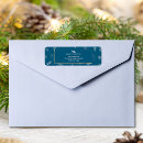 Search for winter season return address labels Elegant