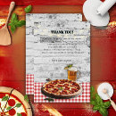Search for pizza party thank you cards Modern