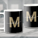 Search for black letters mugs For her