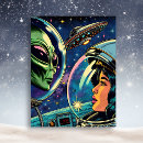 Search for extraterrestrial postcards Ufo