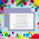 Search for birthday enclosure cards Purple